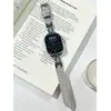 Adecuado para Apple Iwatchs10 Correa de Reloj S987654Se Deslizante Lujo Moda Pulsera de Cuero