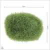 Placa de espuma de musgo sintético lã plantio pedra de musgo artificial placa de musgo decorativa para parede de plantas paisagísticas base de planta fácil de instalar