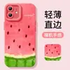 Funda de Teléfono Móvil Sandía de Verano 17Promax Apple Nuevo Iphone16 Femenina 13 Elegante 12 Funda Suave de Silicona Todo Incluido