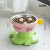 Tigela para Pet Tendência no TikTok, Tigela Empilhável de Aço Inoxidável para Gatos, Tigela Elevada Antiderrapante que Protege o Pescoço para Filhotes e Cães Pequenos