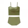 Conjunto de Sutiã Tomara que Caia Fino com Camisola Feminina, Sutiã Bralette Beauty Back Sem Costura, Adequado para Usar em Camadas ou Sozinho