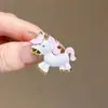 Broche de Unicornio para Mujer, Lindo Corsage de Pegaso Pequeño de Dibujos Animados, Accesorio de Moda y Versátil, Pin Exquisito