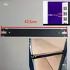 Suporte de camada para prateleira de supermercado suporte de prateleira de quatro colunas suporte de prateleira de quatro colunas de placa de madeira peça chifre de carneiro peça de suporte de camada