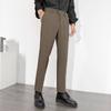 Pantalones Pequeños Otoño e Invierno 2024 Nuevo Estilo Estilo Madurez Ligera Estilo Coreano Pantalones Ajustados Pantalones Casuales de Moda para Hombre Pantalones Juveniles