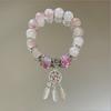 Pulsera Popular de Sirena Elegante para Mejores Amigas de Nicho Dulce con Diseño de Ensueño de Super Hada con Cuentas Puesto de Mercado Nocturno