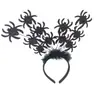 Accesorios de Fiesta de Disfraces del Festival de Fantasmas de Halloween Aro de Cabeza de Calabaza Araña Murciélago Calavera Sombrero de Bruja Aro para el Cabello Hebilla para la Cabeza