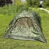 Barracas Automáticas e Manuais de Camada Única, Barracas Automáticas Completas de Camuflagem para Uso Externo em Acampamentos