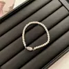 Moda fiebre estilo coreano collar de perlas francesas cadena para clavícula de mujer temperamento