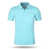 Ropa de trabajo personalizada, camisa publicitaria de cuello redondo de secado rápido, logotipo bordado de fábrica, venta al por mayor, camiseta de manga corta de secado rápido, comercio exterior