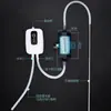 Aspirador elétrico de detritos para aquário, trocador de água multifuncional para aquário, bomba de água recarregável de grande capacidade com filtro grande
