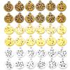12 Signos del Zodiaco Huecos Estilo Simple Moda Colgante Pendientes Collar Gargantilla Pulsera Accesorios de Joyería Venta al por Mayor L406