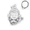 Colgante Retro de Plata Pura Sun Wukong S999 Rey Mono Antiguo Seiko Collar de Plata de Ley Joyería de Plata Estereoscópica Colgante para Hombre