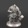 Figurita de Juguete Modelo Soldado Cibernético Tech Punk Futurista de Cobre Sólido Vintage, Adorno de Cobre para Escritorio para Hombres