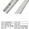 Tira de luces LED Panel de luz lineal moderno para oficina Supermercado Gimnasio Plaza Techo Rejilla de aluminio Luz lineal