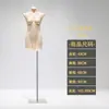 Loja de Lingerie Modelo Roupas Femininas Adereços Loja de Roupas Sutiã Push-Up Meio Comprimento Roupas Íntimas Femininas Modelo Suporte de Exibição de Corpo Humano Falso Meio Comprimento