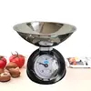 Balanza de resorte de hierro no usa electricidad 5 kg bandeja de acero inoxidable báscula de dial antigua báscula de dial báscula mecánica de puntero de mesa para el hogar