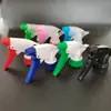 Cabeza de regadera para venta al por mayor tipo hebilla manual tipo A Pistola 28 bocas boquilla de color Pistola pulverizadora desinfectante cabezal pulverizador con tubo