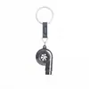 Llavero Silbato Turbo para Coche Transfronterizo Colgante Mini Turbocompresor Metálico para Coche Regalo