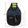 Bolsa de herramientas portátil de mano Bolsa para colgar en la cintura sin cinturón Mini multifuncional engrosada Bolsa para carpintería de gran altitud