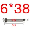 GanchoExtractor Endurecido para Molde, Pasador de Extracción de Material, Varilla de Retorno de Material, Varilla de Empuje de Material, Pasador Extractor, Tipo 56 Rlr de Monje