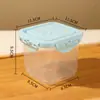 Caja para Pastel de Tanque de Helado Caja para Mousse Melaleuca Caja de Embalaje pp Reciclable Grado Alimenticio Caja para Fruta Cortada de Yogur y Pudín