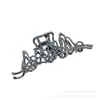 Presilha de Borboleta de Metal para Mulheres, Design de Alto Padrão, Grande Acessível Luxo Elegante Presilha Tubarão 2024 Nova Presilha de Cabelo para a Parte de Trás da Cabeça