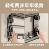 Estante para Toallas con Ventosa Baño Estante de Almacenamiento sin Taladro Barra Colgante Integrada Almacenamiento para Inodoro Estante para Toallas de Baño