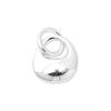 Nuevo Colgante de Plata Esterlina S925 Sólido Mini Brillante Plata Maciza DIY Pulsera Anillo Material Accesorios de Plata