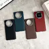 Funda para Teléfono Móvil Huawei Matex6 Eje Central Anticaídas X5 Edición de Coleccionista X3 Soporte de Lente Fibra de Carbono Popular Funda de Cuero para Hombre