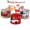 Cinta Estampada Navideña de 2m Adornos para Árbol de Navidad Accesorios Decoración Navideña Cinta de Coche Colorida Serpentinas