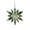 Copos de Nieve Decorativos Acrílicos Transfronterizos Creación de Atmósfera Navideña Decoración DIY Suministros Navideños Accesorios Colgantes de Copos de Nieve
