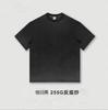 Roupas Masculinas Xuanjia Coleção Nova Primavera/Verão 2026 Camiseta Masculina 275g Tingimento Revertido Lavagem Vintage Borda Desfiada Camiseta Retrô Tendência