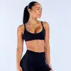 Yu An Nailon Mate Cuello Redondo Hombro Recto Correa de Hombro Sujetador de Fitness Sin Costuras Yoga Deporte 0322 Ropa Deportiva