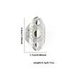 Anillos de Acero Inoxidable Geométricos Simples Estilo Europeo y Americano de Venta Caliente Transfronteriza, Joyería Versátil de Personalidad de Nicho de Lujo Ligero, Al por Mayor en Stock