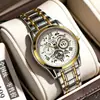 Reloj de Moda para Hombre Más Vendido en Comercio Exterior, Reloj de Cuarzo Trendy Deportivo Casual con Correa de Silicona Cosida, Venta al por Mayor desde el Fabricante