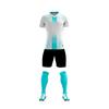 Ropa de entrenamiento de verano para adultos, traje de fútbol para niños, camiseta deportiva de manga corta estampada, venta al por mayor transfronteriza.