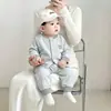 Nova coleção de primavera de roupas de bebê para meninos e meninas: moletoms fofos com tema de desenho animado e conjuntos casuais para primavera/outono