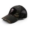 Boné de beisebol camuflado militar bordado de caveira de comércio exterior chapéu de treinamento tático americano das forças especiais ao ar livre