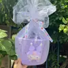 Canasta de Mano Arcoíris Regalo de Regreso Luna Llena del Bebé Año Viejo Banquete de los Cien Días de los Niños Regalo de Acompañamiento Caja de Regalo de Cumpleaños Tejida