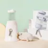 Alimentador y Bebedero Automático para Hámster Oso Dorado Cobaya Tetera para Agua Comedero Dos en Uno Mascotas Pequeñas Especiales Artículos de Uso Diario