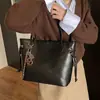 Bolso de Hombro Retro Transfronterizo para Mujer 2026 Nuevo Vintage Versátil Gran Capacidad Moderno Bolso de Mano Bolso de Hombro