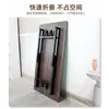 Escritorio de computadora, escritorio plegable, escritorio para oficina en casa, mesa pequeña rectangular para dormitorio, escritorio simple para estudio y oficina