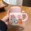 Taza de Agua Cerámica Tom y Jerry Taza de Chica Linda Taza para Oficinista Oficina Taza de Café de Aspecto Elegante