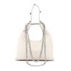 Bolso de hombro retro de gran capacidad, popular, de moda 2023, nuevo, con cadena, color sólido, informal, sencillo, para mujer