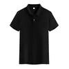 Camiseta de Trabalho com Gola de Verão Personalização Manga Curta Camisa Polo Roupa de Trabalho Cultura Corporativa Camisa Publicitária Bordado Estampa Logo