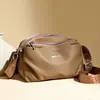 Bolso nuevo de mujer para primavera y verano, bolso cruzado ligero para dama, bolso de hombro casual multicapa, bolso para teléfono móvil, bolso cuadrado pequeño cruzado
