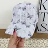 Nueva Gorra de Béisbol Transpirable con Estampado de Mariposa de Encaje para Primavera y Verano, Gorra Fina Dulce para Proteger del Sol, Moda Tendencia para Mujer