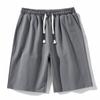 Pantalones Cortos Holgados de Moda para Hombre y Mujer Pantalones de Chándal de Algodón Personalizados Pantalones Deportivos Casuales Pantalones de Seda Helada para Hombre Pantalones de Playa de Cinco Puntos