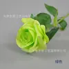 Rosa Única Atacado Transfronteiriço Venda Quente Rosa de Seda Decoração Sala de Estar Doméstica Flor Falsa Arranjo de Flores Casamento Cascata de Rosas