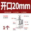 Abrazadera de Hierro Galvanizado Acero al Carbono Clip para Tubería Cuadrada en Forma de U en Forma de C Abrazadera de Fijación Apretable a Mano Clip de Sujeción con Anillo de Elevación